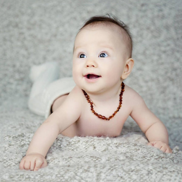 Amber Teething Necklace (Honey) - Main Image