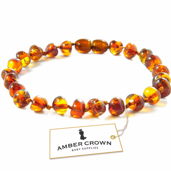 Amber Teething Bracelet Anklet
