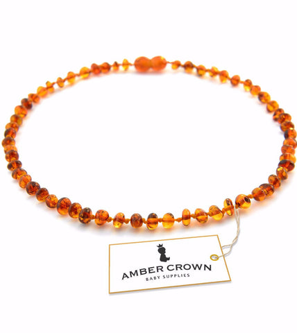 Amber Teething Necklace (Honey)